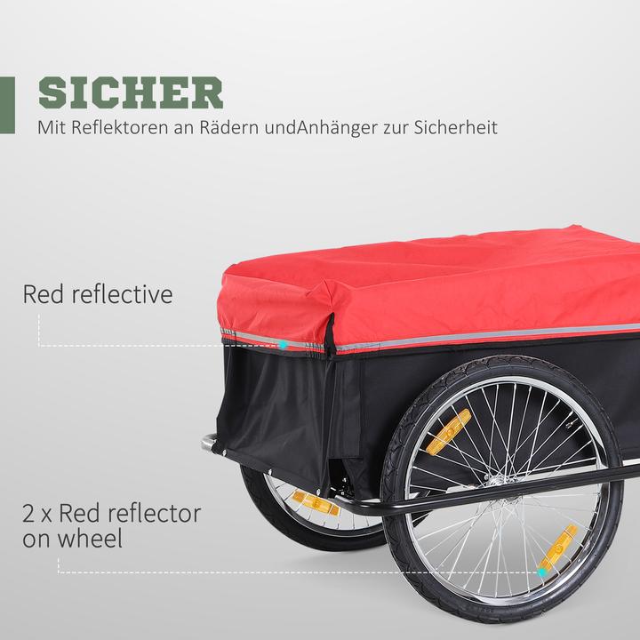 Image du produit Homcom Remorque pour vélo
