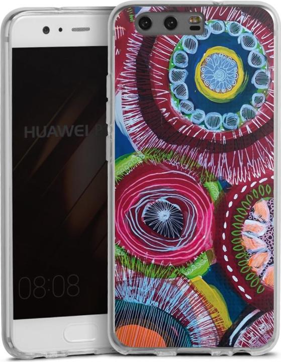 Produktbild DeinDesign Silikon Hülle für Huawei P10 Handyhülle Case Smartphone Schutzhülle Farbe Malerei bunt (Huawei P10)