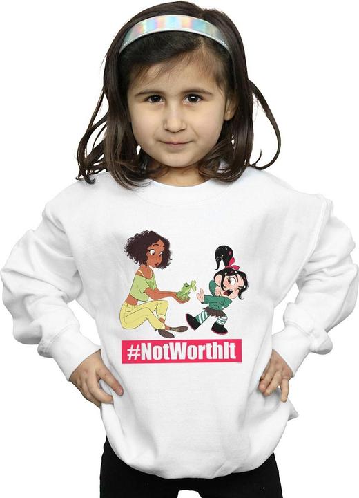 Image du produit Disney - Sweat WRECK IT RALPH TIANA AND VANELLOPE - Fille (140, 146)