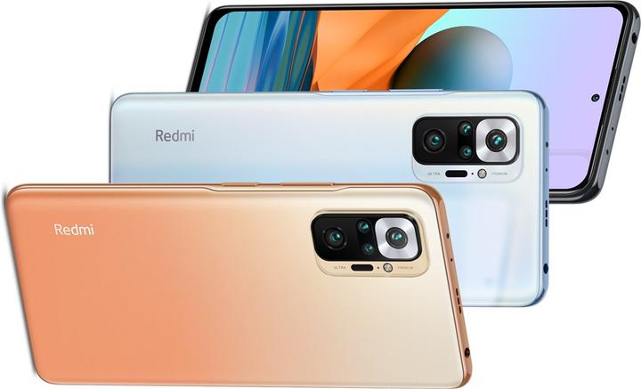 Produktbild Xiaomi Redmi Note 10 Pro (128 GB, Onyx Gray, 6.67", Dual SIM, 108 Mpx, 4G)