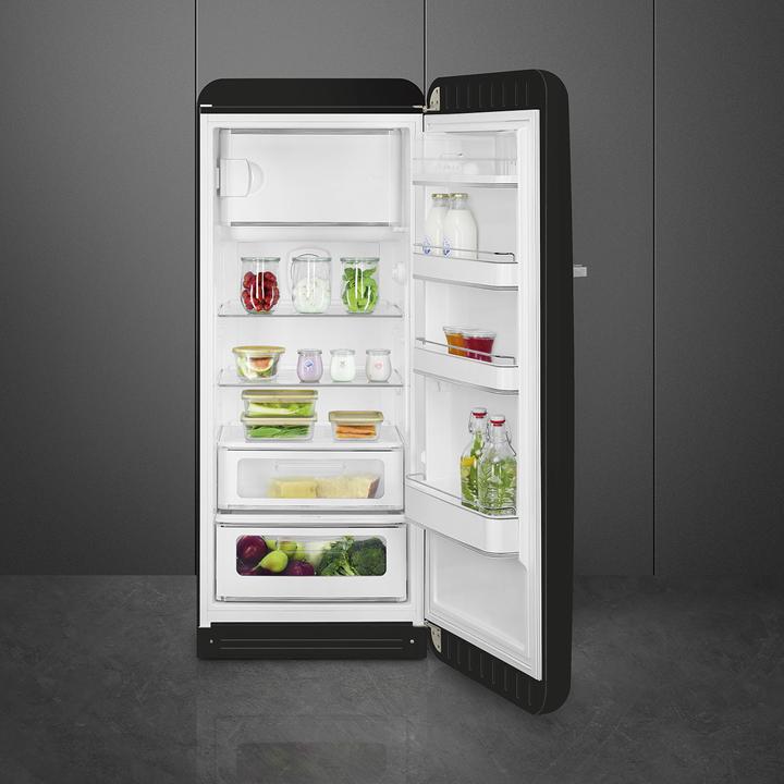 Produktbild Smeg FAB28RBL6 Kühlschrank Rechtsanschlag Schwarz 50's Style (270 l)