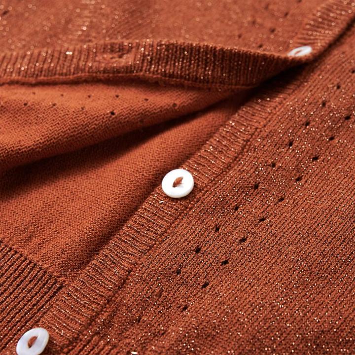 Immagine prodotto VidaXL Cardigan da bambino Cognac 140,Materiale: 97% cotone. 3 (140)