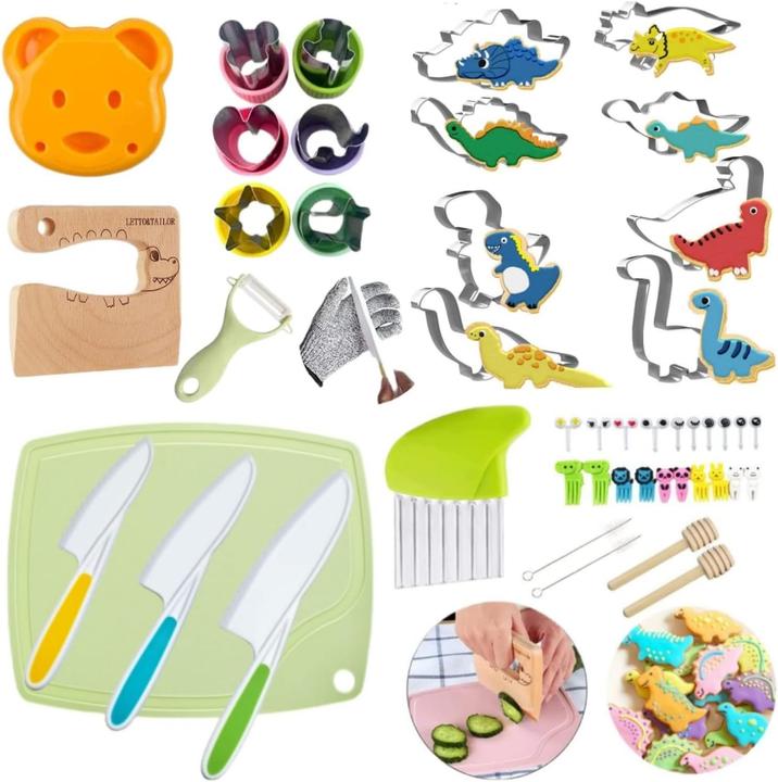 Image du produit Letto & Tailor Set de couteaux de cuisine pour enfants