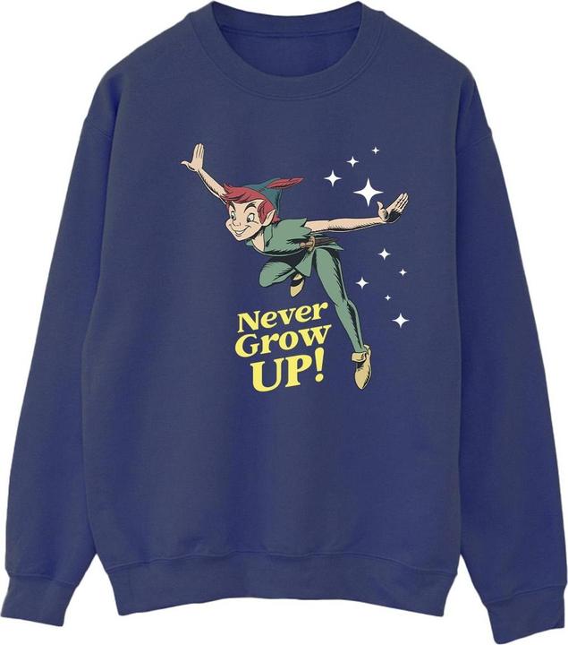 Immagine prodotto Disney Peter Pan Never Grow Up Felpa Donna (L)