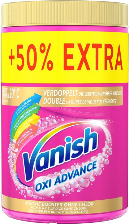 Actual product image Vanish Powder detergent Gold Oxi Advance Pink 1.35 kg (50 Washing cycles, Powder)