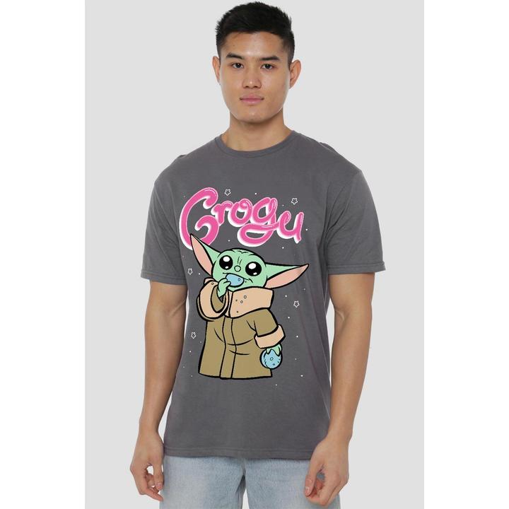 Actual product image Star Wars Mens Grogu Bubble T-Shirt (XL)