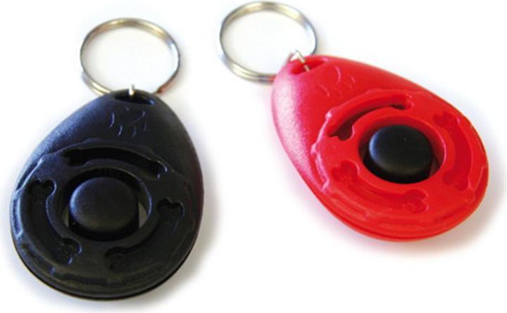 Swisspet Acoustic Clicker avec porte-clés (Taille unique, Agility, Obéissance)