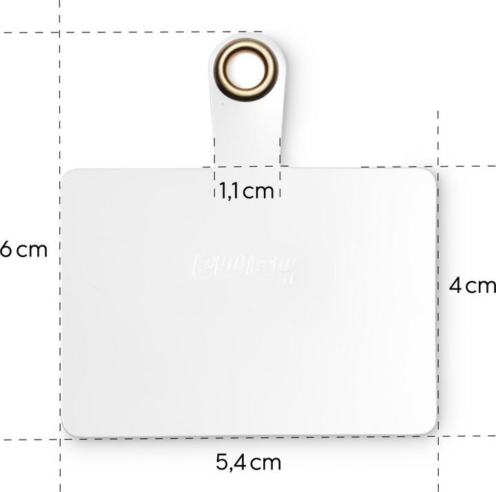 Produktbild Hama Handyband zum Umhängen, universal, verstellbar, Karabiner, 2 m, Nude/Gold