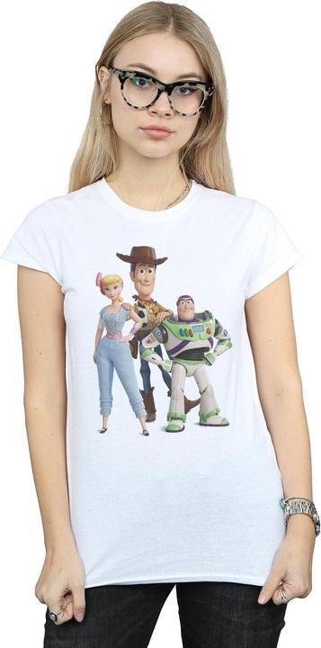 Immagine prodotto Disney Toy Story 4 Woody Buzz and Bo Peep Maglietta Donna (XL)