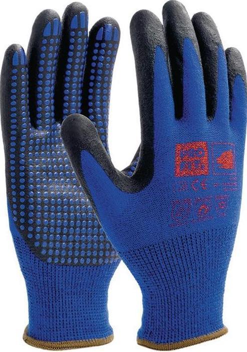 Image du produit Fitzner Gant nitrile tricoté fin NI-Thermo taille 9 bleu EN388,EN407,EN511 EPI II PRO FIT (9)