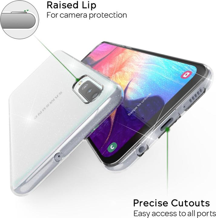 Produktbild Nalia Glitzer Hülle (Samsung Galaxy A50)
