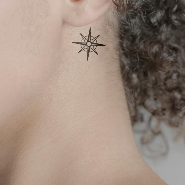 Immagine prodotto minink Tatuaggio temporaneo - stella della bussola