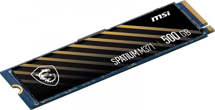 Actual product image MSI Spatium M371 (500 GB, M.2 2280)