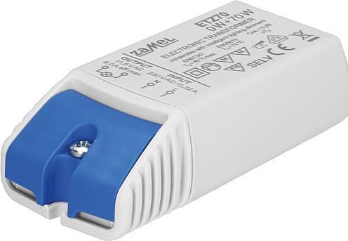 Actual product image Zamel Electronic transformer 230/11.5V 0-70W ETZ70 (LDX10000043)
