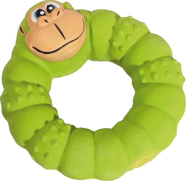 Image du produit Swisspet Bague de singe avec couinement 10cm (Jouet pour chiot)