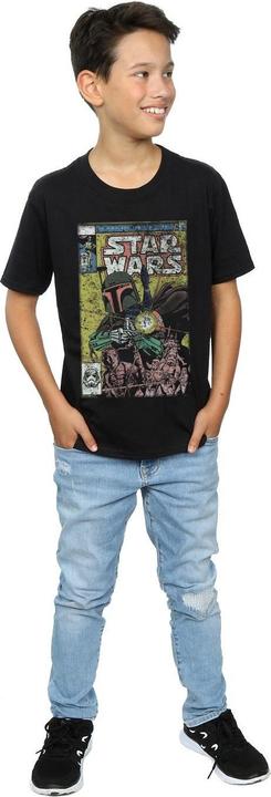Immagine prodotto Star Wars Boba Fett Comic Maglietta Ragazzi (140, 146)