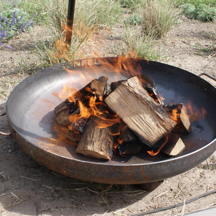 Image du produit Bonfeu BonBowl Feuerschale mit Füssen Ø60 cm (60 cm)
