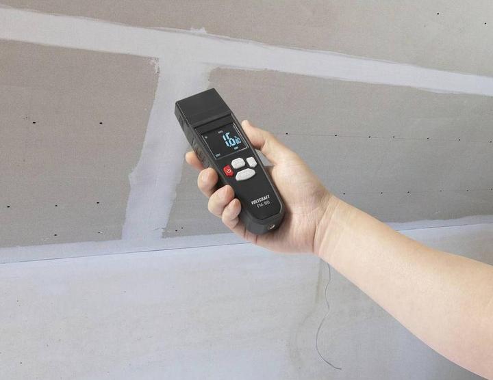 Produktbild Voltcraft FM-80 Materialfeuchtemessgerät Messbereich Baufeuchtigkeit (Bereich)