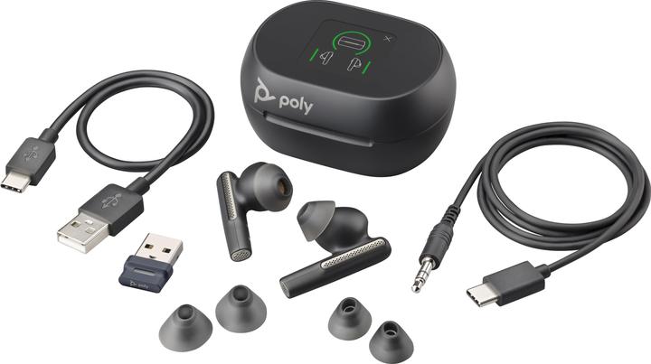 Actual product image Poly Voyager Free 60+ UC (Wireless, USB-A)