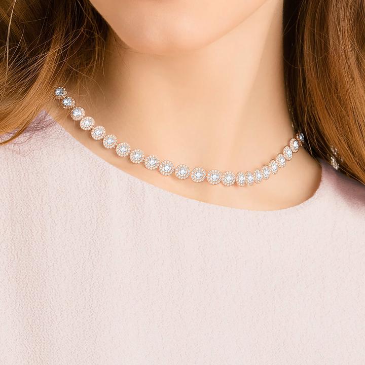 Immagine prodotto Swarovski Collana Angelica (Acciaio inossidabile, 38 cm)