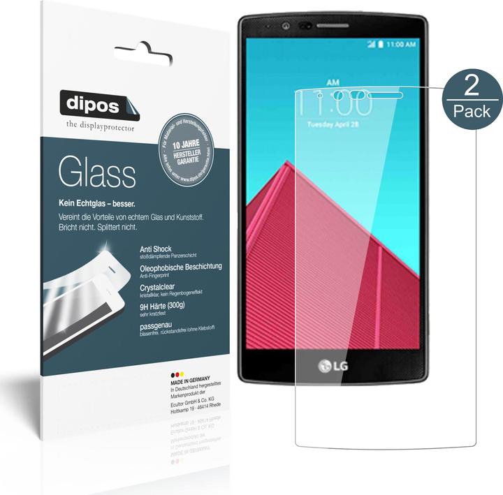 Produktbild Dipos Displayschutz Anti-Shock (1 Stück, LG G4)