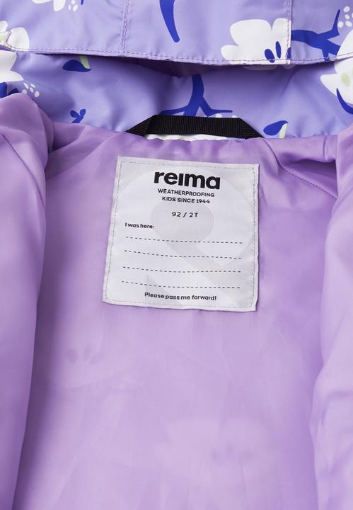 Actual product image Reima tec Kleinkinder Regenjacke Hete Lilac amethyst (98)
