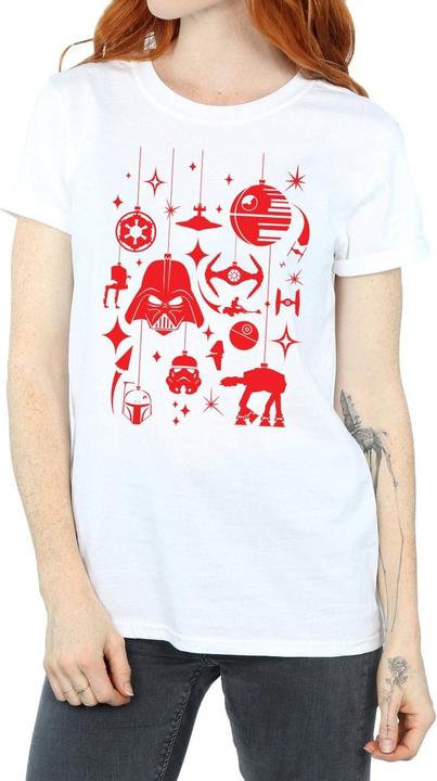 Produktbild Star Wars Christmas Decorations TShirt (3XL)