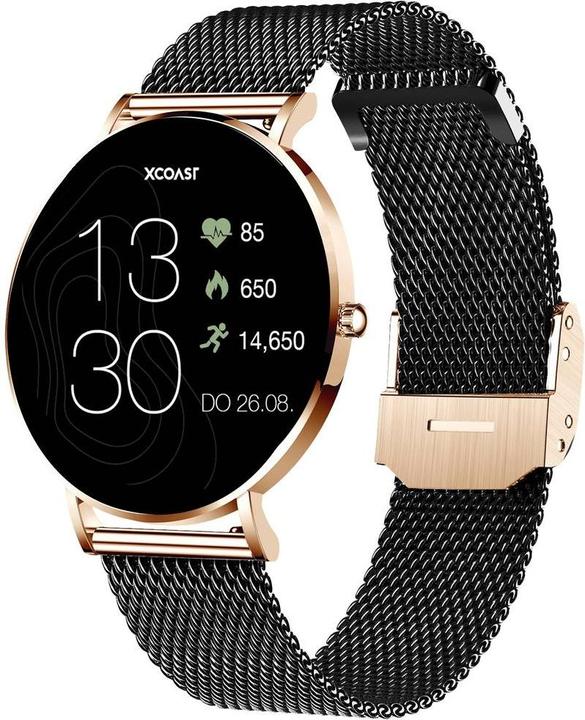 Produktbild Xcoast SIONA 2 Smartwatch 42mm Schwarz, Roségold (42 mm)