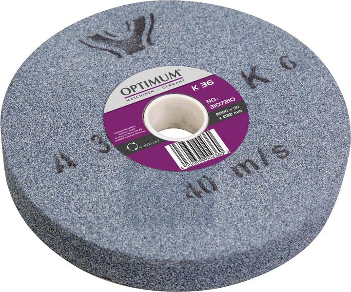 Image du produit Optimum Disque abrasif en corindon normal Ø 300 x 50 Ø 75 mm, K80 (80)