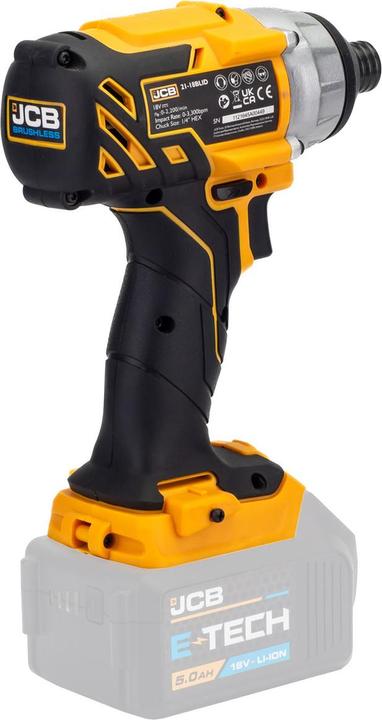 JCB 18V bürstenloser Akku-Schlagschrauber (Akkubetrieb)