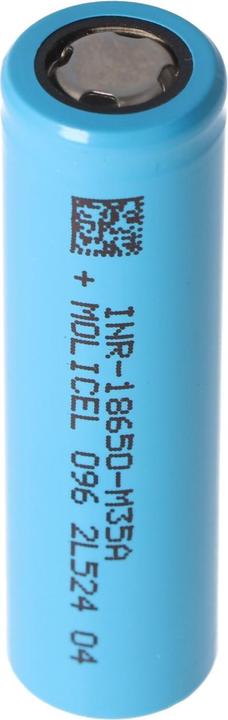 Produktbild Molicel Akku INR18650-M35A 3500mAh 10A ungeschützt, flat top (3500 mAh)