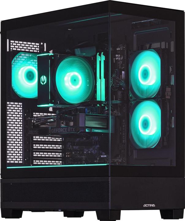 Actina 5901443383680 PC AMD Ryzen™ 5 7600 32 GB DDR5-SDRAM 1 TB SSD AMD Radeon RX 7700 XT Midi Tower (AMD Ryzen 5 7600, 32 GB, 1000 GB, Radeon RX 7700 XT)