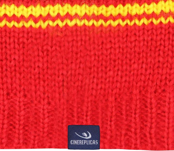 Actual product image Distrineo Harry Potter - Red and Yellow Gryffindor Slouchy Beanie (One size)