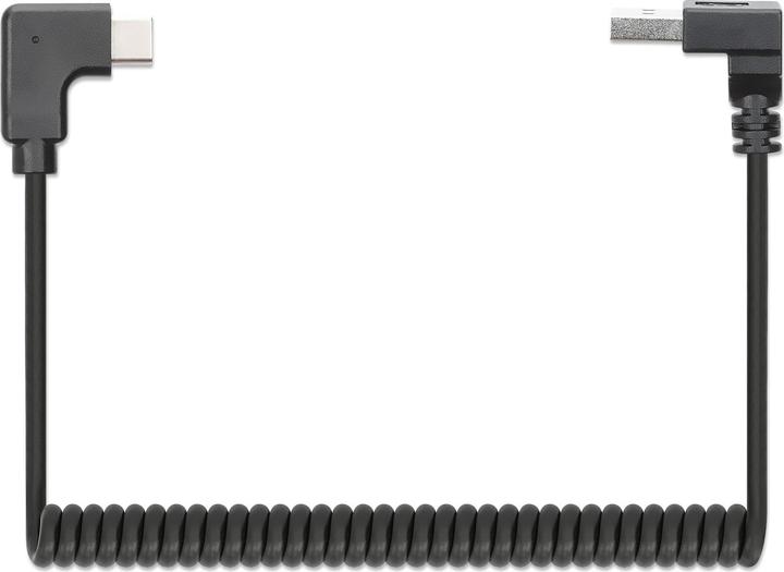 Immagine prodotto Manhattan Cavo a spirale per la ricarica da USB-A a USB-C (1 m, USB 2.0)
