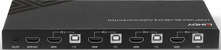 Actual product image Lindy KVM Switch