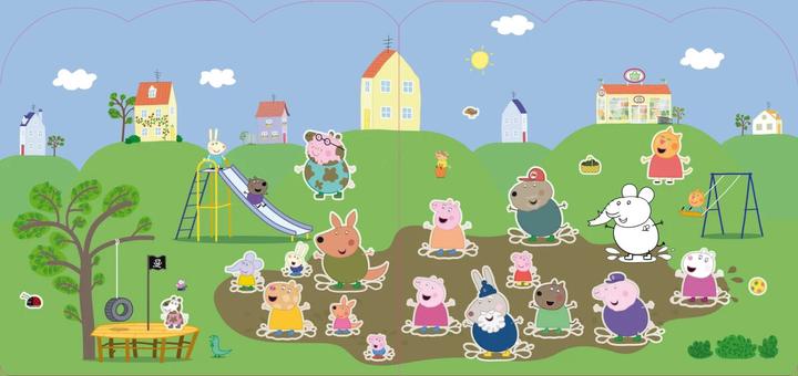 Produktbild Peppa Pig Stickern Malen Gestalten