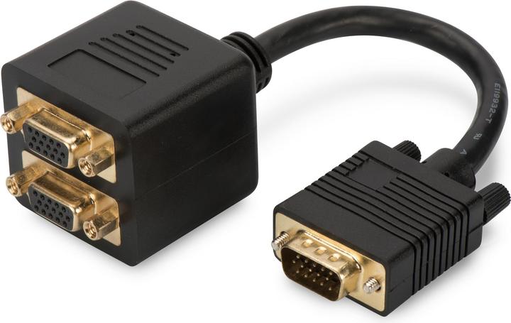 Produktbild Digitus VGA — 2x VGA (0.20 m, VGA)