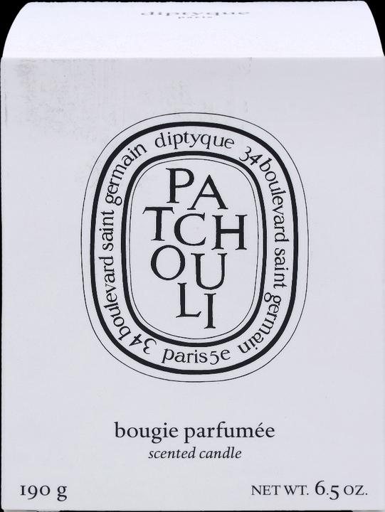 Actual product image Diptyque Scented Candle in a Glass Patchouli (190 g)