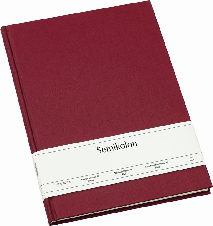 Actual product image Semikolon Classic (A4, Lined, Hardcover)