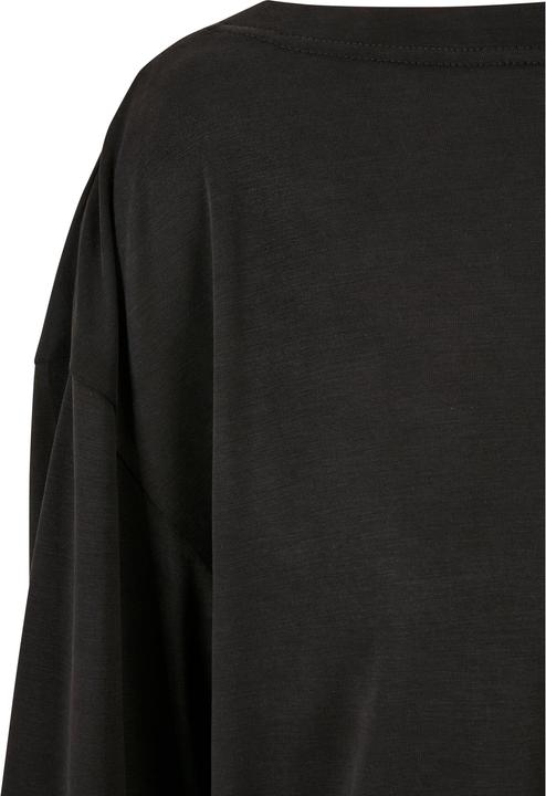 Actual product image Urban Classics Ladies Short Modal Bateau Neckline Longsleeve (5XL)