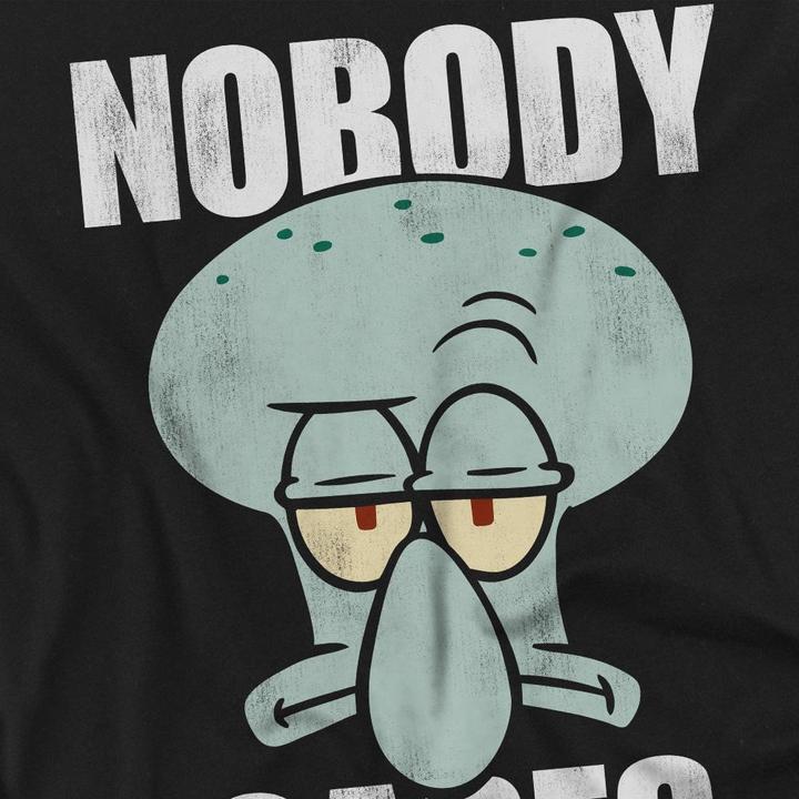 Produktbild Spongebob Squarepants Nobody Cares Meme TShirt (4XL)