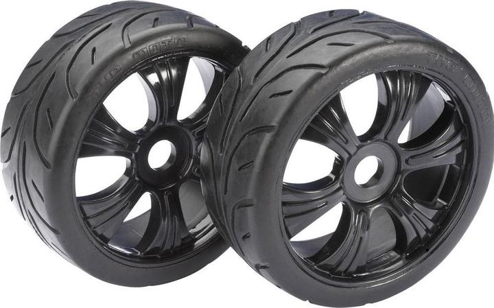 Absima Jeu de roues LP Buggy "Street" noir