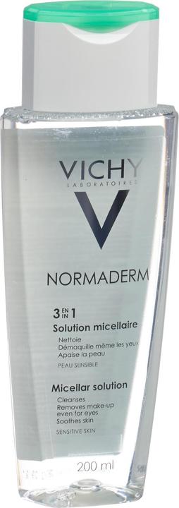 Actual product image Vichy Normaderm 3in1 Cleansing Fluid (Micelle water, 200 ml)