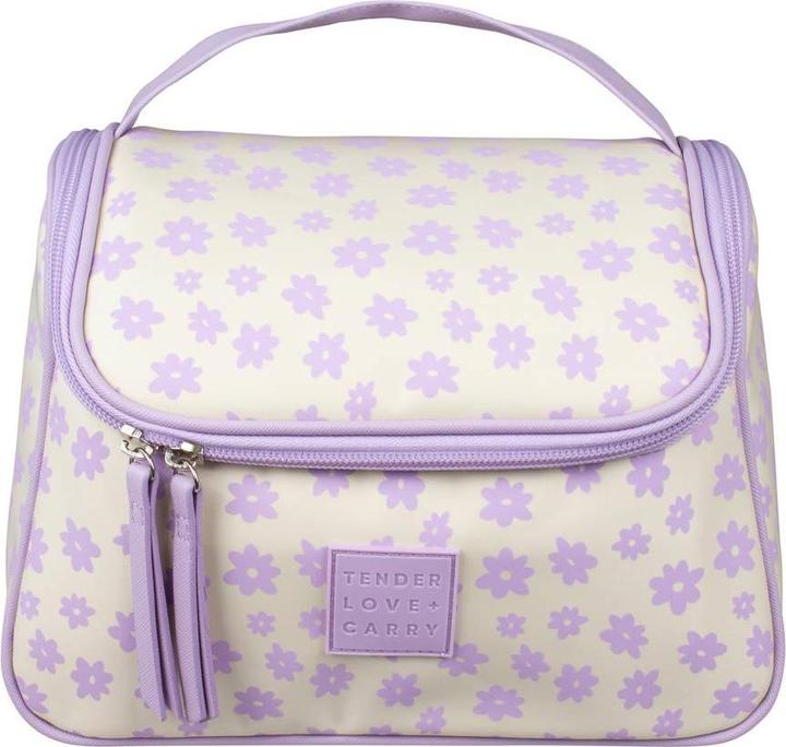 Tender Love + Carry Lilac Cream Daisy Fun Weekender