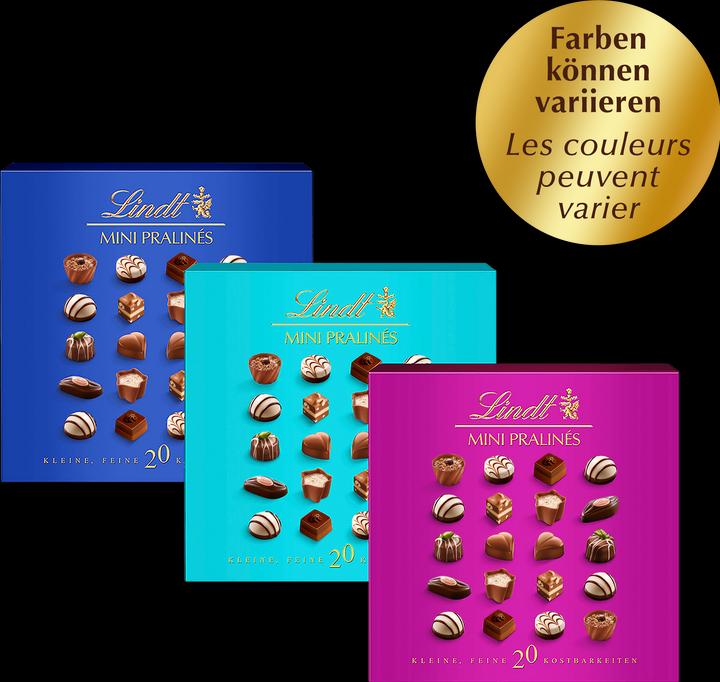 Produktbild Lindt Mini Pralinés Assortiert (100 g)