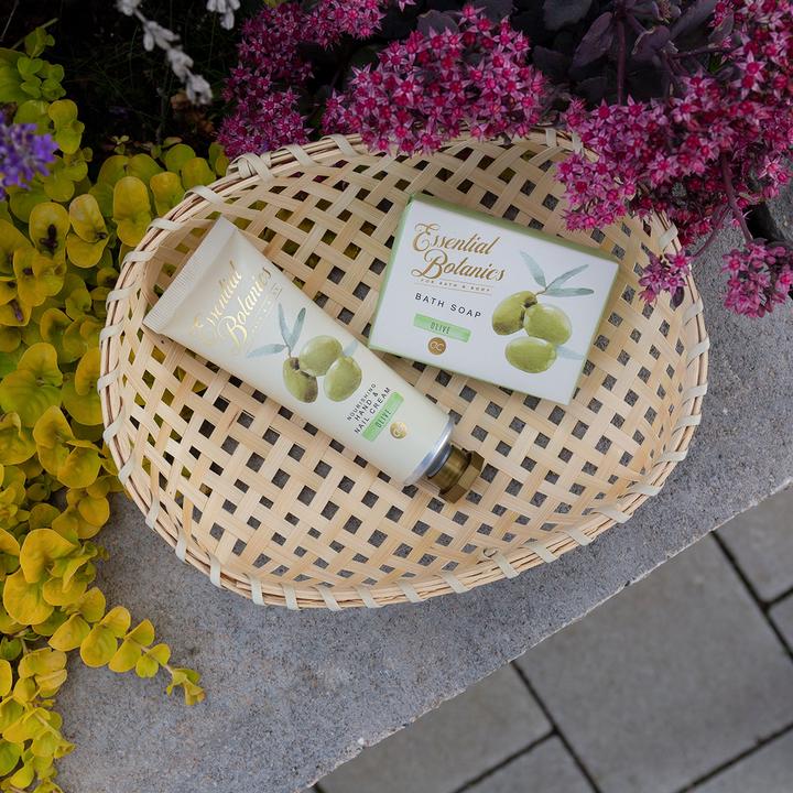 Immagine prodotto Accentra Set per la cura delle mani ESSENTIAL BOTANICS - CLASSICS in cestino di bambù, con 100g di sapone (Set di manicure)
