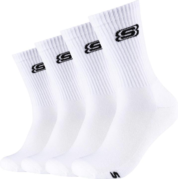 Skechers Unisex Tennis Cushioned Sock 4p (4er Pack, 43, 46)