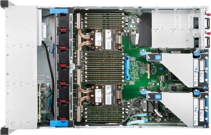 Produktbild HPE ProLiant DL380 G10+ server Rack (2U) Intel Xeon Silver DDR4-SDRAM (Intel Xeon Silver 4314, 32 GB, Rack Server)