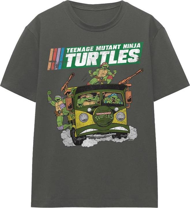 Actual product image Teenage Mutant NT Unisex Adult Van T-Shirt (S)