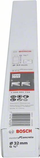 Produktbild Bosch Professional Zubehör PRO Core Cutter wet, 32 x 300 mm, G 1/2 Zoll (32Millimeter)